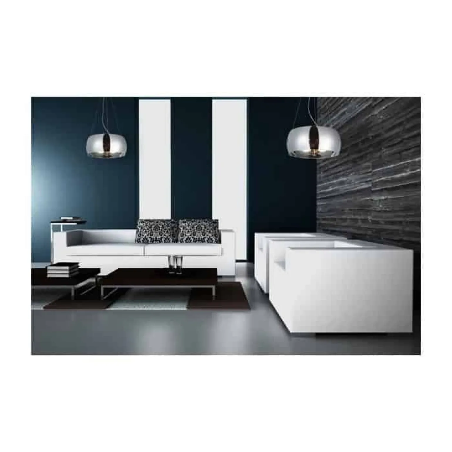 Lampa wisząca COSMO 2 kol. CHROM (AZ0844) Azzardo - żyrandol