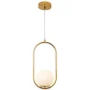 Lampa wisząca COSTA SOLO złota 40 cm (DP0001A-400 gold) - Step into Design