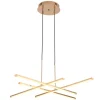 Lampa wisząca CRISS CROSS LED złota 78 cm (ST-MD240406-4 gold) - Step into Design