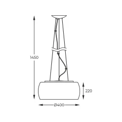 Lampa wisząca CRYSTAL (P0076-05L-F4FZ) - Zuma Line