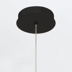 Lampa wisząca Cumberland - 1 źródło światła - Matowa czerń (QN-CUMBERLAND-1P-BK) - Quintiesse