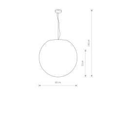 Lampa wisząca CUMULUS L (9607) - Nowodvorski
