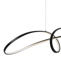 Lampa wisząca Curve czarna (MOD156PL-L52B4K) - Maytoni