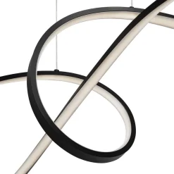 Lampa wisząca Curve czarna (MOD156PL-L52B4K) - Maytoni