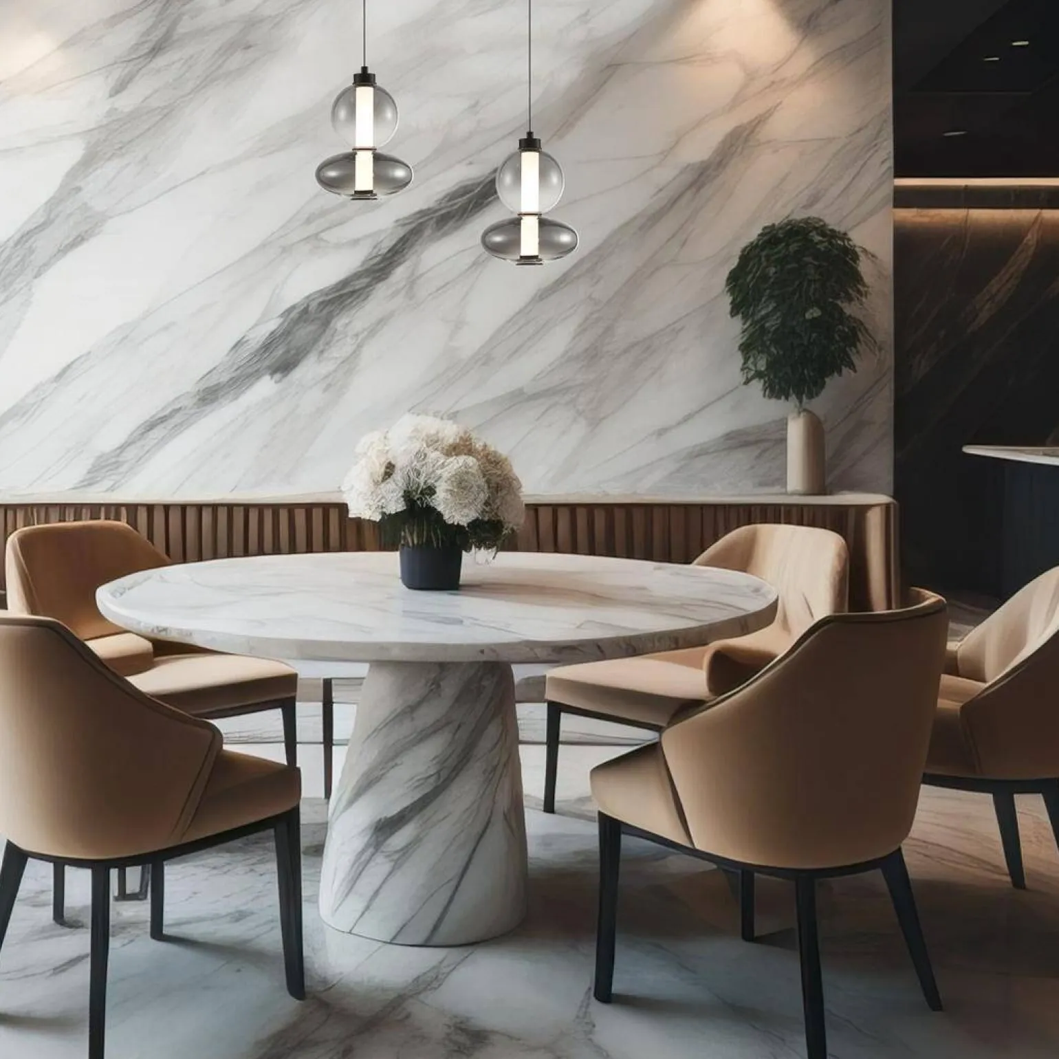 Lampa wisząca DAPHNE SMOKED 12W (ML0344) - Milagro