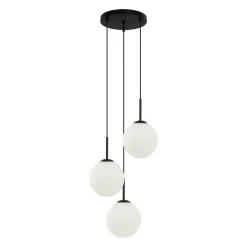 Lampa wisząca Deore (PND-5578-3S-BK) - Italux