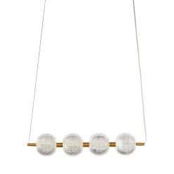 Lampa wisząca Diamond 4 4xLED CCT złota (LP-2202/4L GD) - Light Prestige