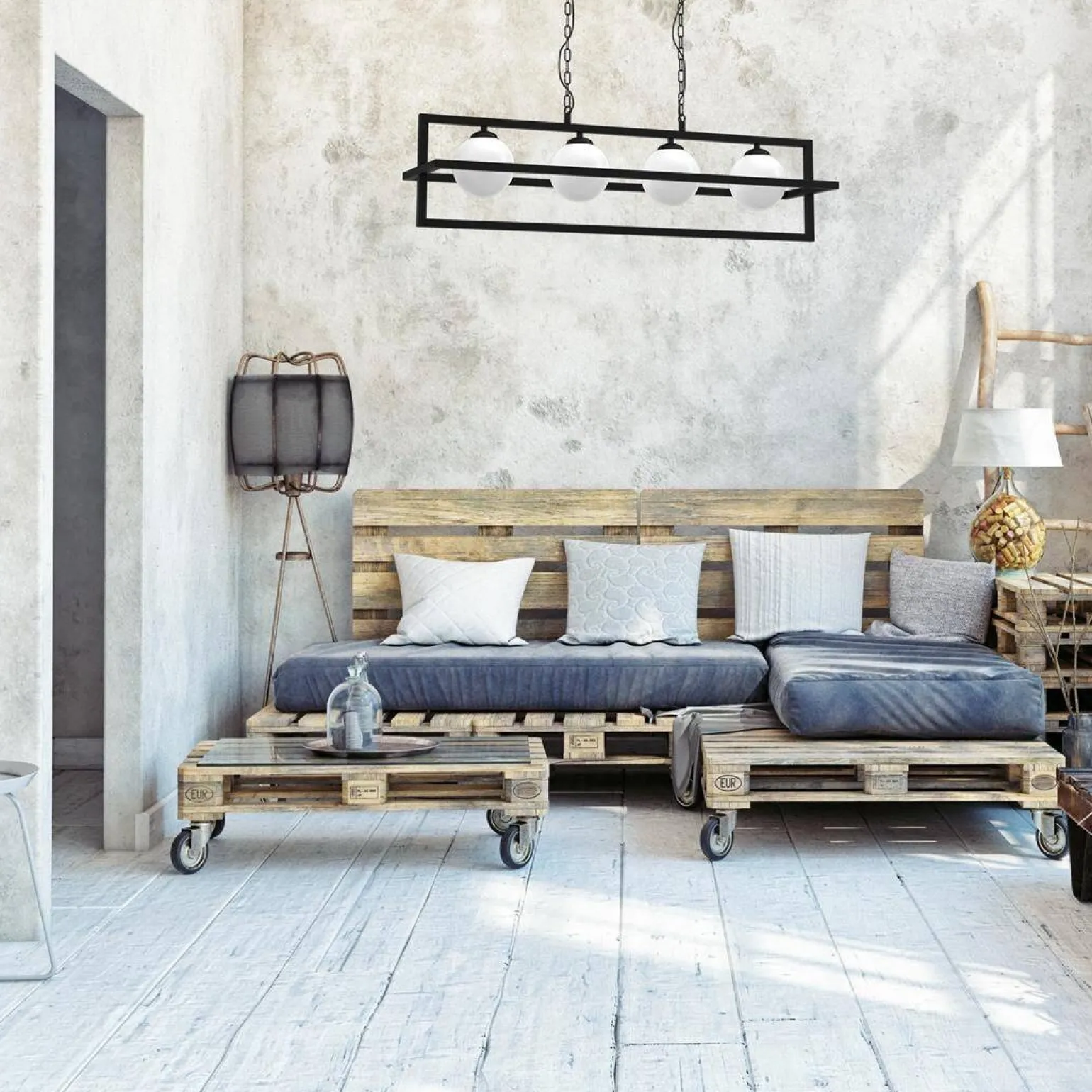 Lampa wisząca DIEGO 4 (MLP8570) - Milagro