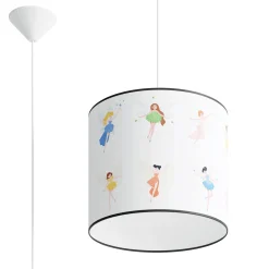 Lampa wisząca do pokoju dziecka bajkowy wzór WRÓŻKI 30 (SL.1416) - Sollux Lighting