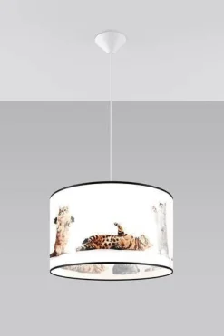 Lampa wisząca do pokoju dziecka wzór KOTY 40 (SL.1421) - Sollux Lighting