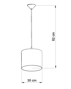 Lampa wisząca do pokoju dziecka wzór PIŁKA B 30 (SL.1426) - Sollux Lighting