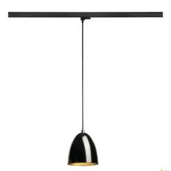 Lampa wisząca do szynoprzewodu 3 fazowego PARA CONE 14 czarny/złoty (1008061) - SLV