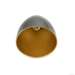 Lampa wisząca do szynoprzewodu 3 fazowego PARA CONE 14 czarny/złoty (1008061) - SLV