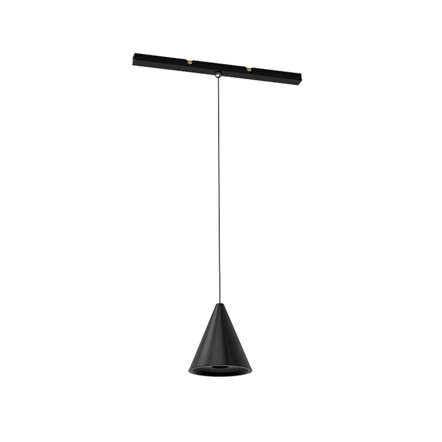 Lampa wisząca do szyny ULTRA SLIM MAGNETIC 8W 48V 3000K czarna (23116) - Zambelis