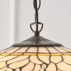 Lampa Wisząca Dragonfly beige (64079) Tiffany