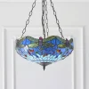 Lampa Wisząca Dragonfly blue (64075) Tiffany