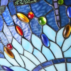 Lampa Wisząca Dragonfly blue (64075) Tiffany