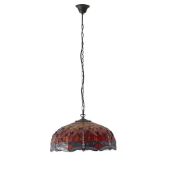 Lampa Wisząca Dragonfly flame (64082) Tiffany