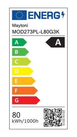 Lampa wisząca Drop (MOD273PL-L80G3K) - Maytoni
