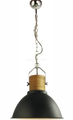 Lampa wisząca Duncan czarna (H5144-40 BK) Azzardo - żyrandol