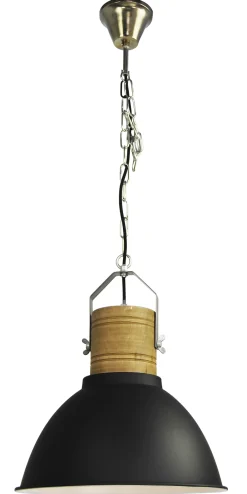 Lampa wisząca Duncan czarna (H5144-40 BK) Azzardo - żyrandol