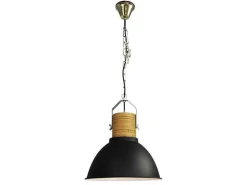 Lampa wisząca Duncan czarna (H5144-40 BK) Azzardo - żyrandol