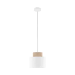 Lampa wisząca DUO WHITE JUTA (10078) - TK Lighting