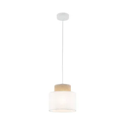 Lampa wisząca DUO WHITE JUTA (10078) - TK Lighting
