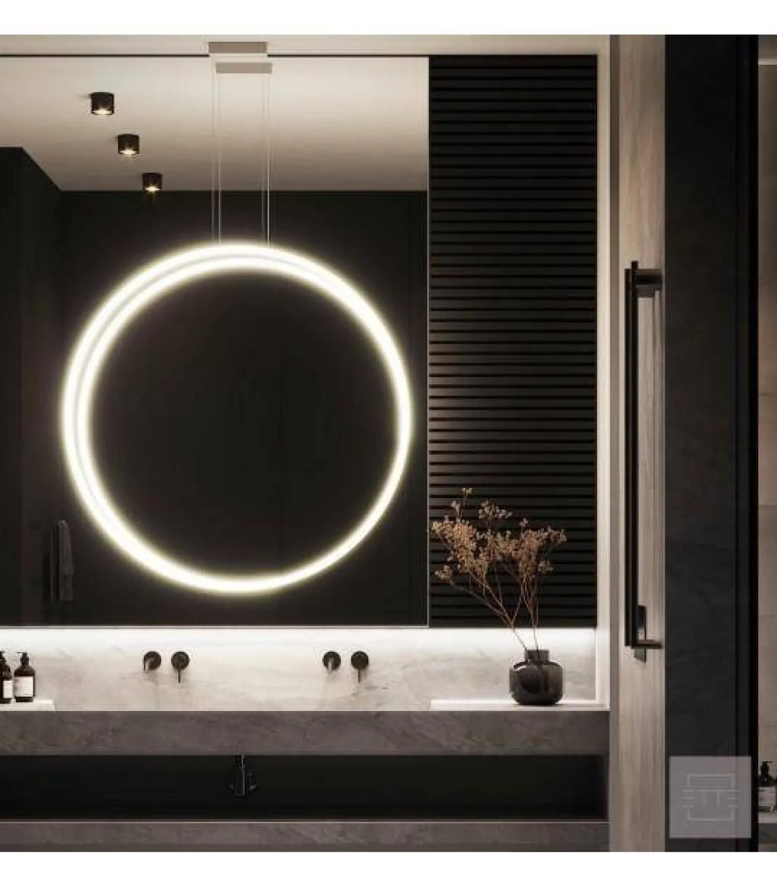 Lampa Wisząca Echo Vertical 120 Kol. Beżowy 3000 - Ramko