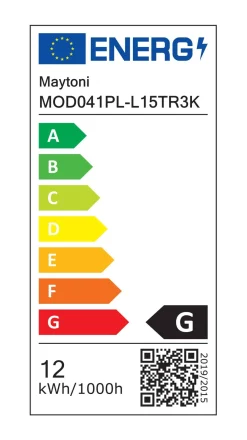 Lampa wisząca El (MOD041PL-L15TR3K) - Maytoni