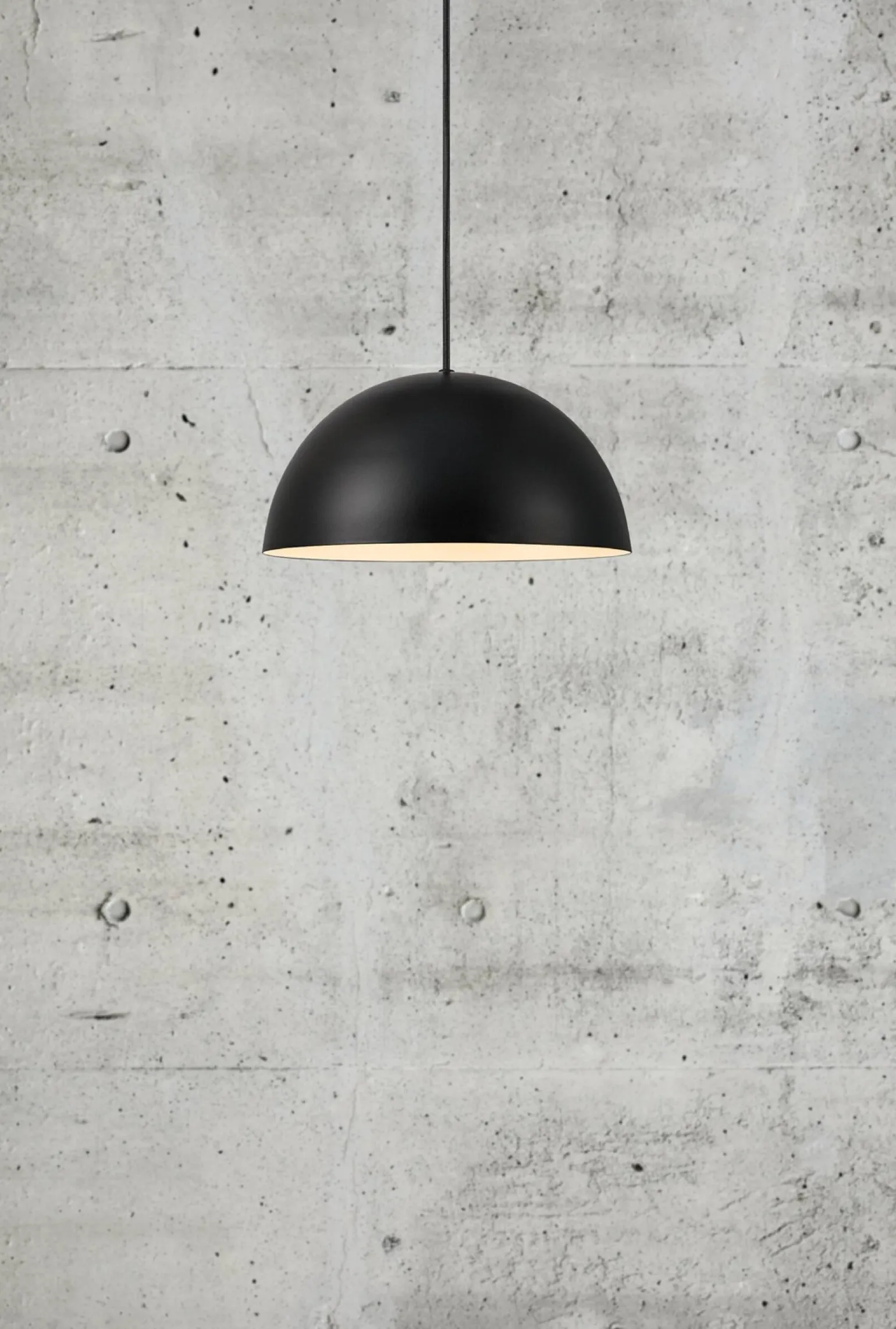 Lampa wisząca ELLEN Nordlux E27 40W Metal Czarny