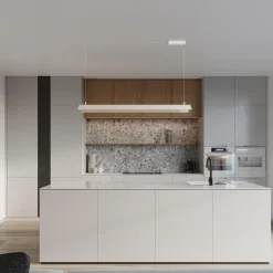 Lampa wisząca ELVA biała LED 3000K (TH.447) - Thoro Lighting