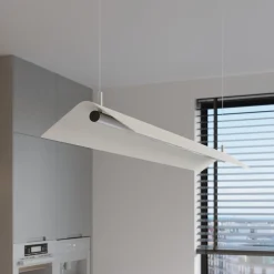 Lampa wisząca ELVA biała LED 3000K (TH.447) - Thoro Lighting
