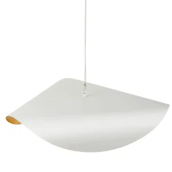 Lampa wisząca ENZO biało złota 80 cm (ST-F22020601-D80 white) - Step into Design