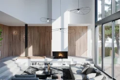 Lampa wisząca ESKOLA 140 czarna (TH.012CZ) - Thoro Lighting