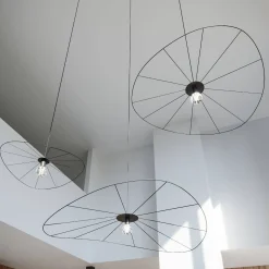 Lampa wisząca ESKOLA 70 czarna (TH.010CZ) - Thoro Lighting