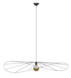 Lampa wisząca ESKOLA 70 czarna (TH.010CZ) - Thoro Lighting