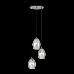 Lampa wisząca ESTANYS nikiel (39565) - EGLO