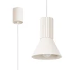 Lampa wisząca ESTRIA 1 beżowa (SL.1870) - Sollux Lighting