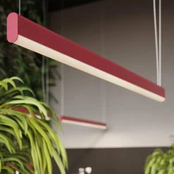 Lampa wisząca FARGE różowa LED 4000K (TH.300) - Thoro Lighting