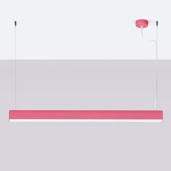 Lampa wisząca FARGE różowa LED 4000K (TH.300) - Thoro Lighting