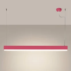 Lampa wisząca FARGE różowa LED 4000K (TH.300) - Thoro Lighting