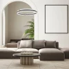 Lampa wisząca Faris (PND-62738-53W-3K-BK-GD) - Italux