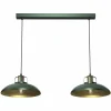 Lampa wisząca FELIX GREEN/GOLD 2 (MLP7710) - Milagro
