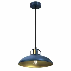 Lampa wisząca FELIX NAVY BLUE/GOLD 1 (MLP7714) - Milagro