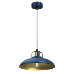 Lampa wisząca FELIX NAVY BLUE/GOLD 1 (MLP7714) - Milagro