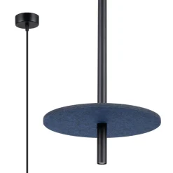 Lampa wisząca FELTRO 1 czarna/granatowa (SL.1881) - Sollux Lighting
