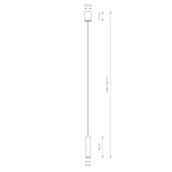 Lampa wisząca FOURTY M (10903) - Nowodvorski