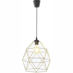Lampa wisząca GALAXY BLACK/GOLD 1 PŁ DUZA (3457) - TK Lighting