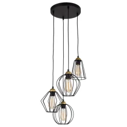 Lampa wisząca GALAXY BRASS 4 PŁ (2713) - TK Lighting